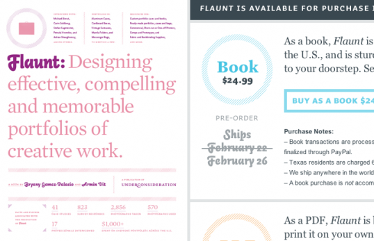 Flaunt Book