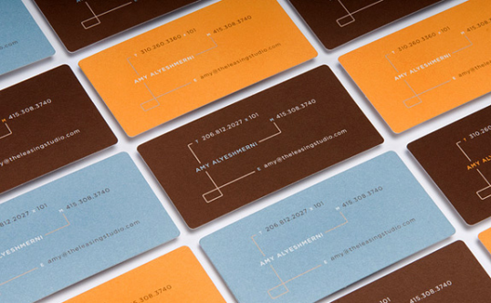 Leasing Studio Business Cards