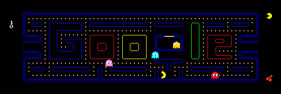 PacMan on Google.com