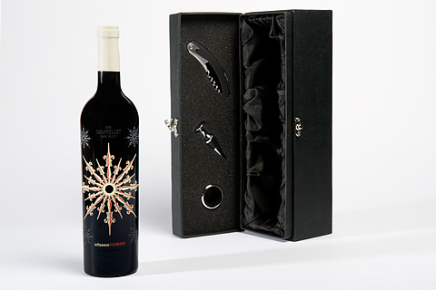 Urban Influence ships out Custom Wine Bottles for Holiday Thank You.